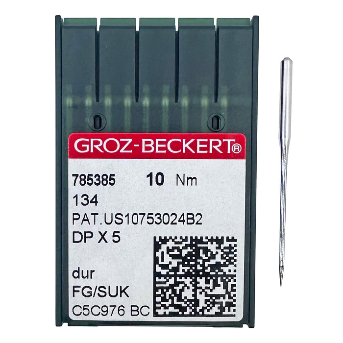 Groz Beckert 134FGSUK Medium Ball Point Needles [Pack of 100]