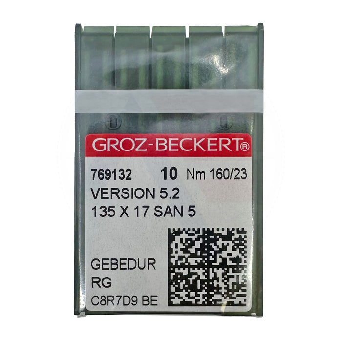 Groz Beckert 135x17 Version 5.2 GEBEDUR™ Needles [Packet of 10] 160