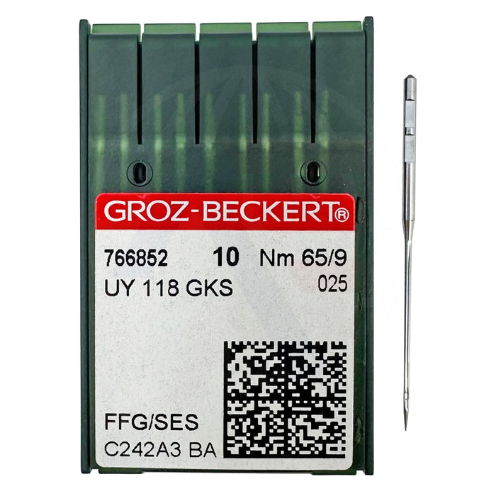 Groz Beckert UY118 GKS FFG Size 65 Needles