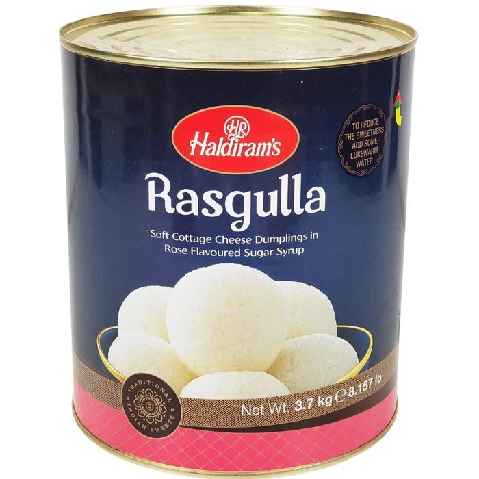 Haldiram Rasgulla, 3.7kg - 4 Count
