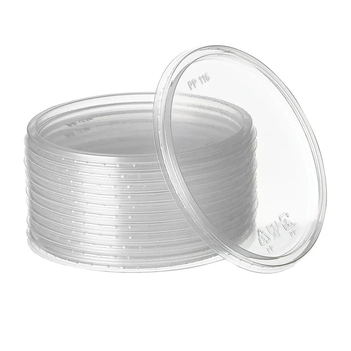Hoffman Lid - Deli Containers (8/12/16/24/32oz, Clear), 500 Count - HTL115
