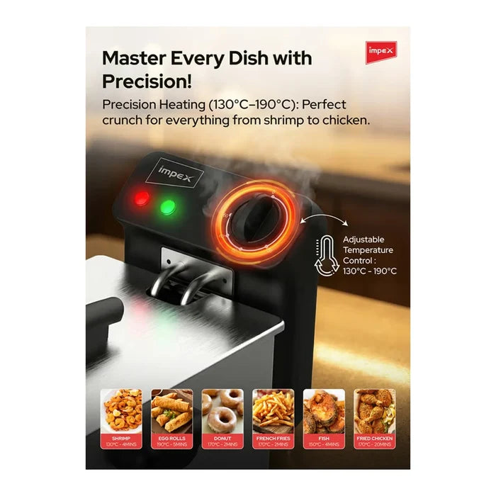 Impex 3 Ltr. Deep Fryer (IDF 1003)