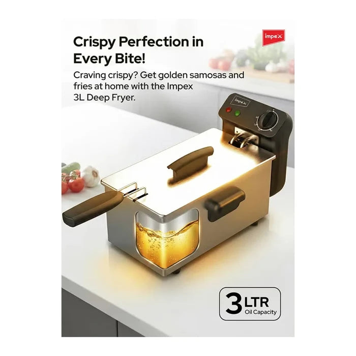 Impex 3 Ltr. Deep Fryer (IDF 1003)