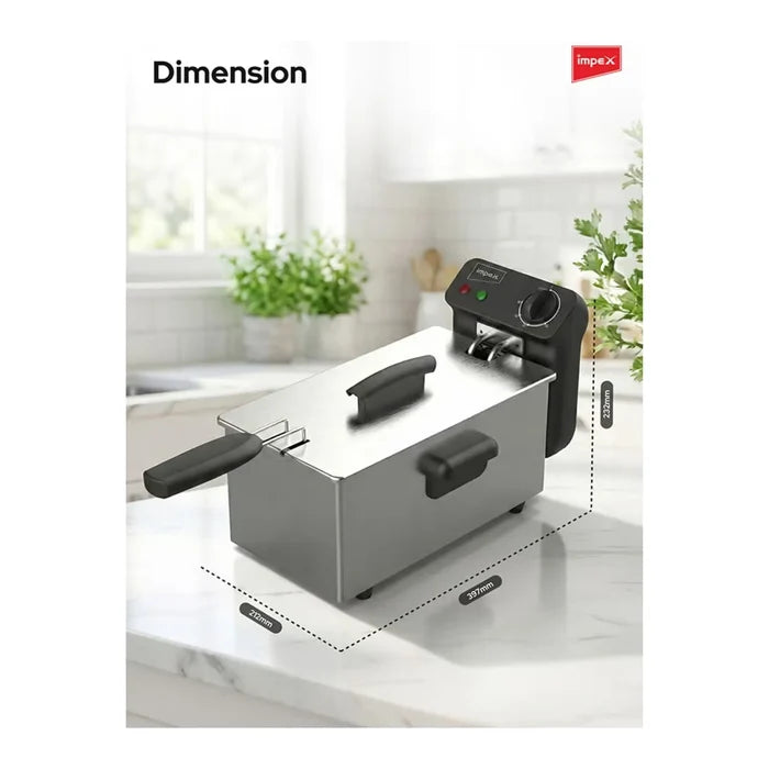 Impex 3 Ltr. Deep Fryer (IDF 1003)