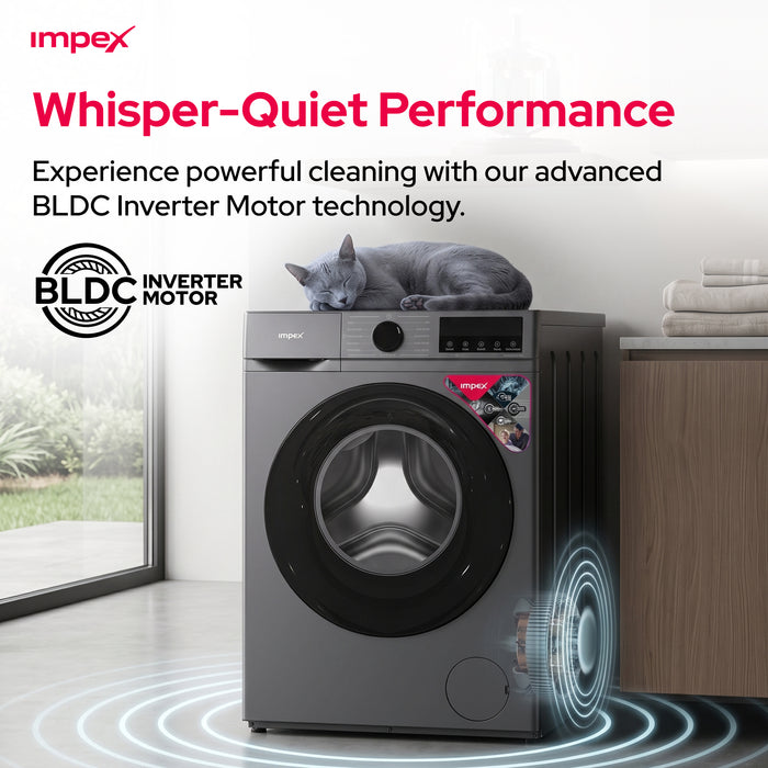 Impex 8Kg Front Load Washing Machine (WM0800FS)