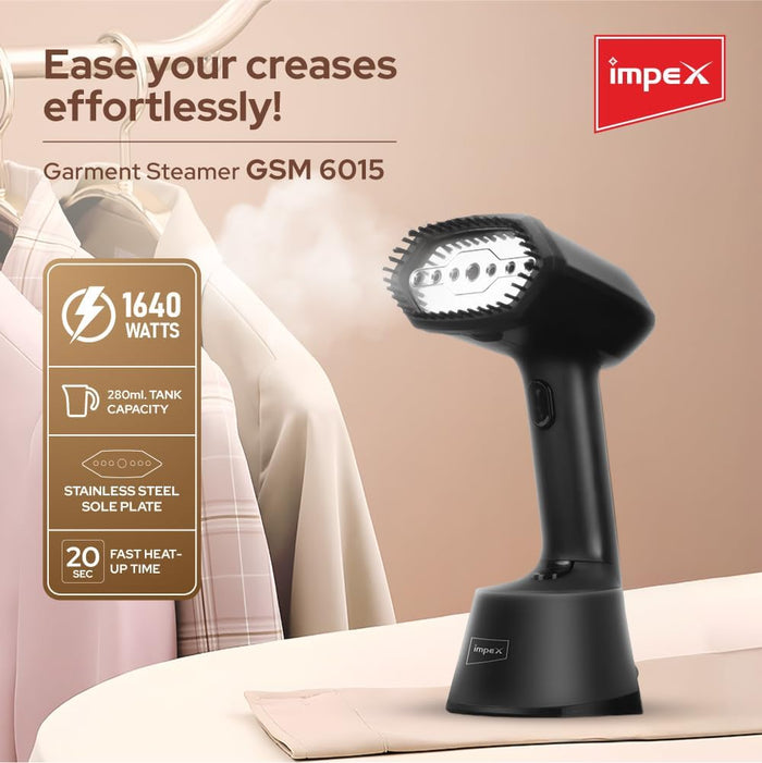 Impex Handheld Garment Steamer (GSM 6015)
