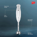 Impex HB3201 – 300W Hand Blender with 2-Speed Control & Overheat Protection