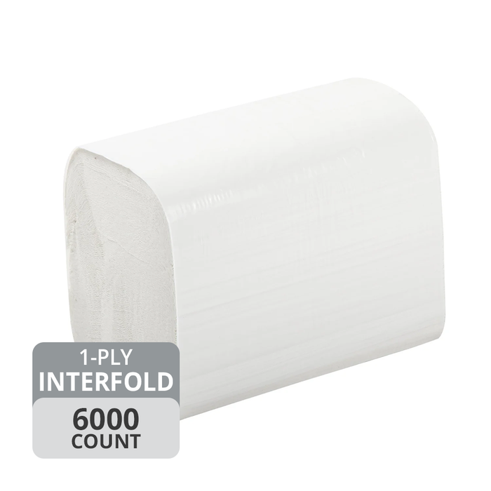 Interfold Dispenser Napkins - 6000 Pack