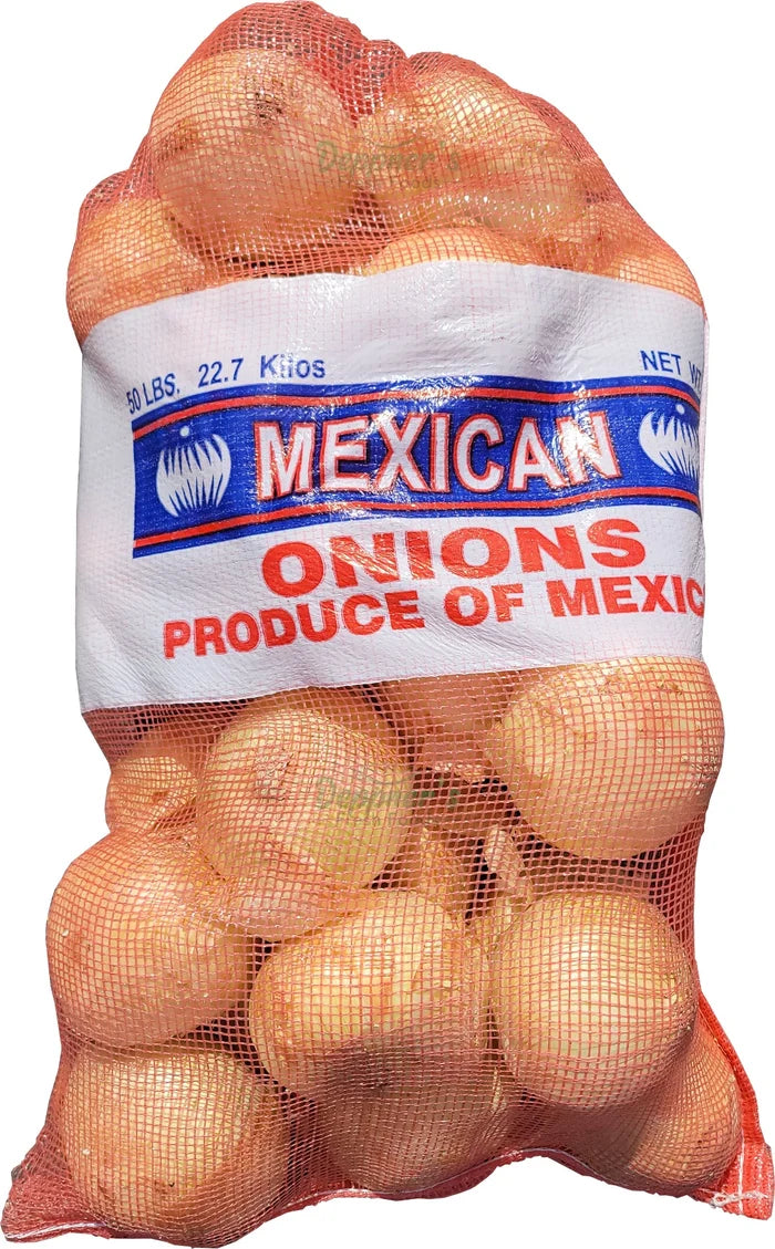 Jumbo Spanish Onions, 50lb/22.7kg