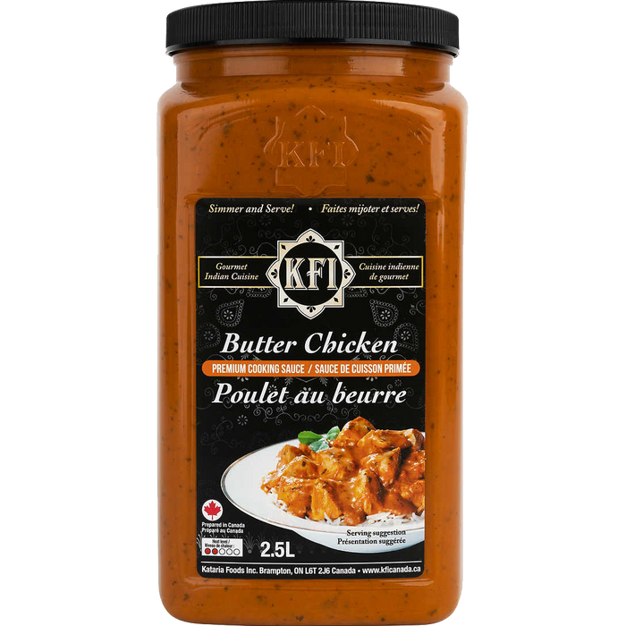 KFI Butter Chicken Cooking Sauce, 2.5L