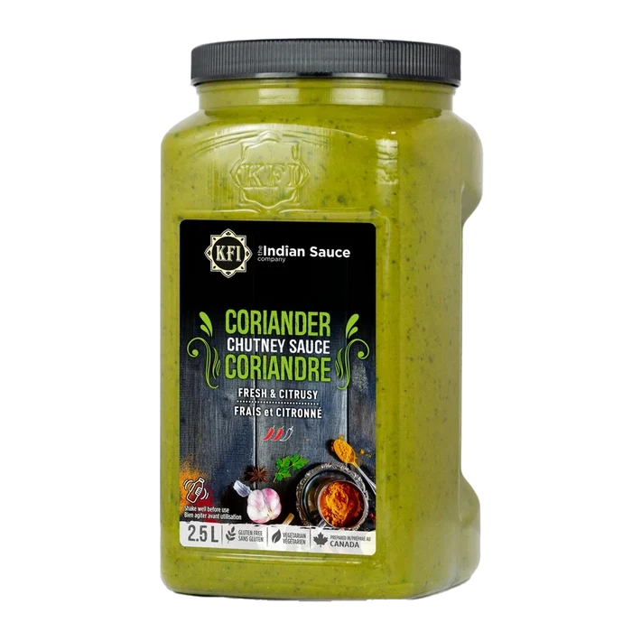 KFI Corriander Chutney Fresh & Citrusy, 2.5L