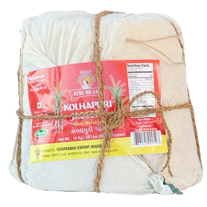 King Brand Kolhapuri Gur, ~10kg