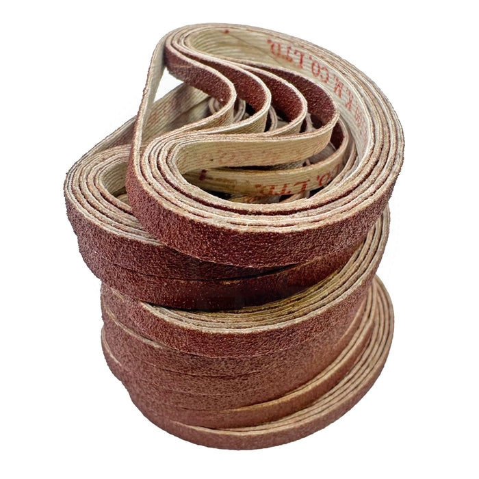 KMEUMEDIUM 50pcs Abrasive Bands