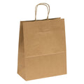 Kraft Paper Bag Twisted Handle (10 x 5 x 13in, Vanity), 250 Count