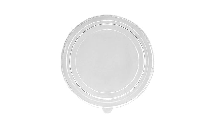 Lid - Paper Round Bowl PET (185mm, 1100/1300/1500mL), 300 Count