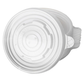 Lids - Vented PP for Paper Soup Cups (115mm, 12-32oz, Clear), 500 Count