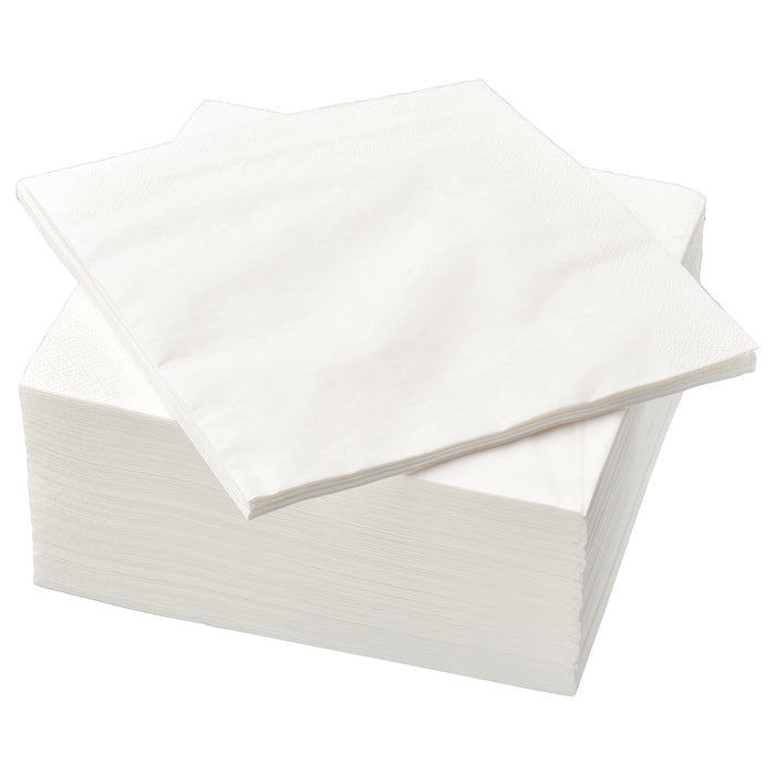 Luncheon Napkins (1-Ply, 10in x 10in, 1/4 Fold), 6000 Napkins