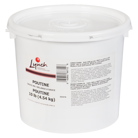 Lynch Poutine Gravy Mix, 10lb/4.54kg