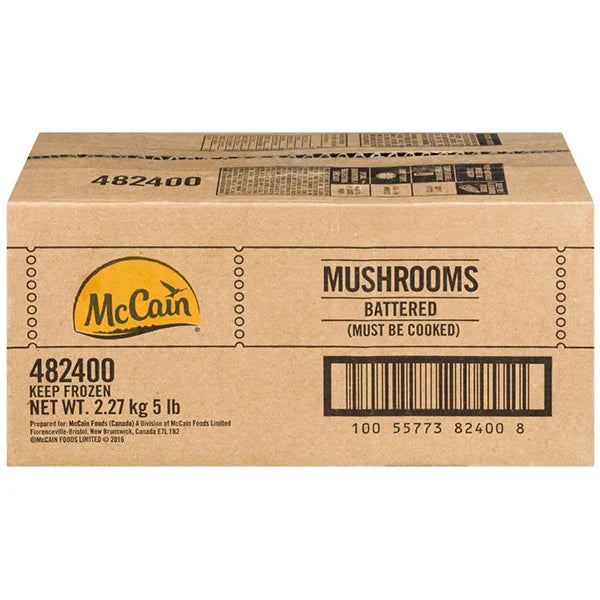 McCain Battered Button Mushrooms, 5lb/2.27kg