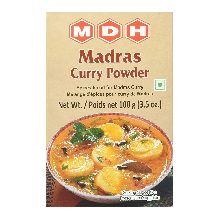 MDH Madras Curry Powder, 100g, 10 Count