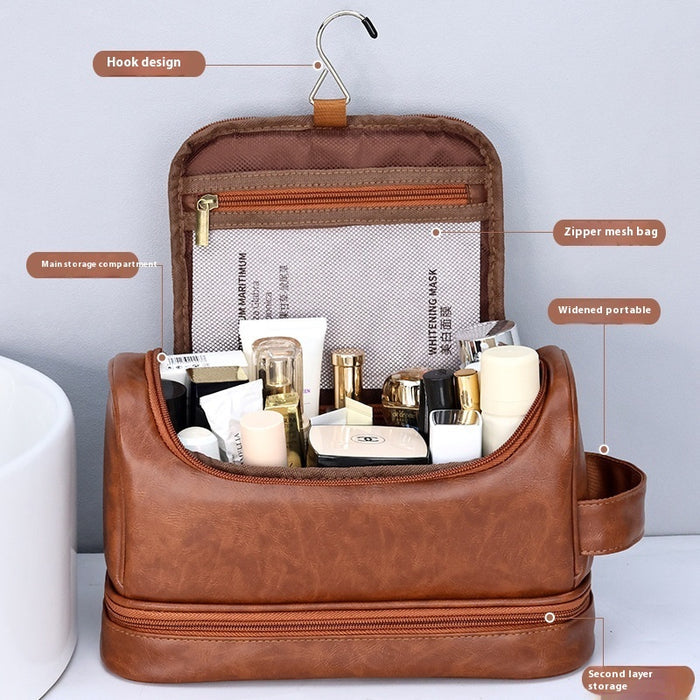 Men's Business Trip Toiletry Bag With Hook