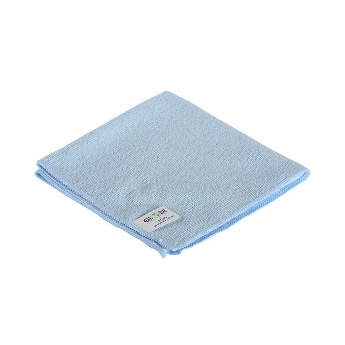 Microfiber Cloths 14x14in (240gsm, Blue) 10 Pack