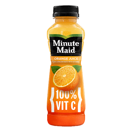 Minute Maid Orange Juice 355mL - 12 Pack