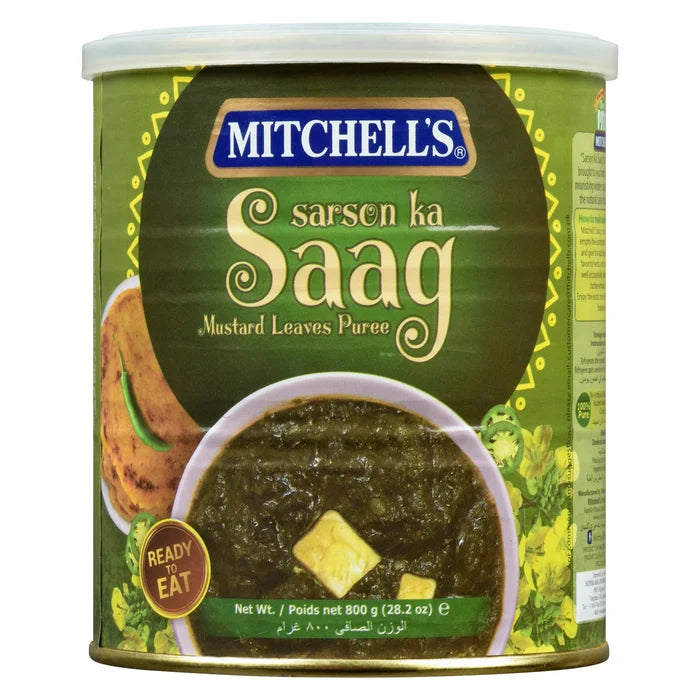 Mitchell’s Sarson Da Saag 800g, 12 Count