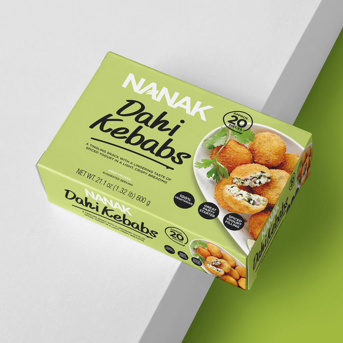 Nanak Dahi Kebab 600g - 10 Pack