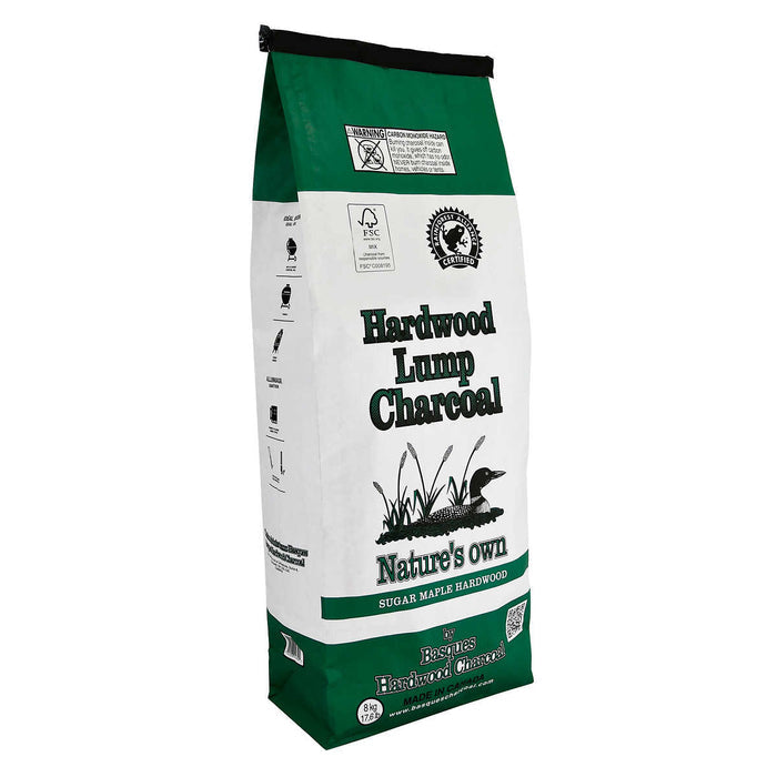 Natural Maple Hardwood Lump Charcoal 8kg