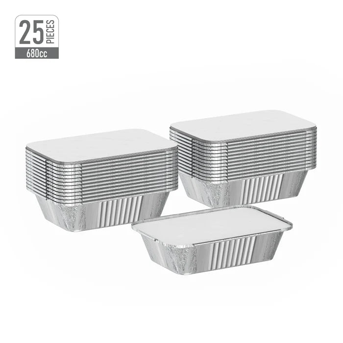 Oblong Foil Container (2.25lb, Regular), 500 Count