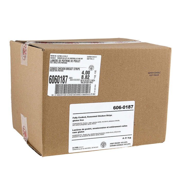 Olymel Chicken Breast Strips, 4kg