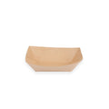 Paper Boat Food Tray (Kraft, 1/2lb), 1000 Count
