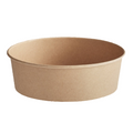 Paper Bowl Round Kraft (1100mL/38oz), 300 Count