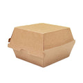 Paper Burger Box (5 x 5 x 3in, Natural), 250 Count