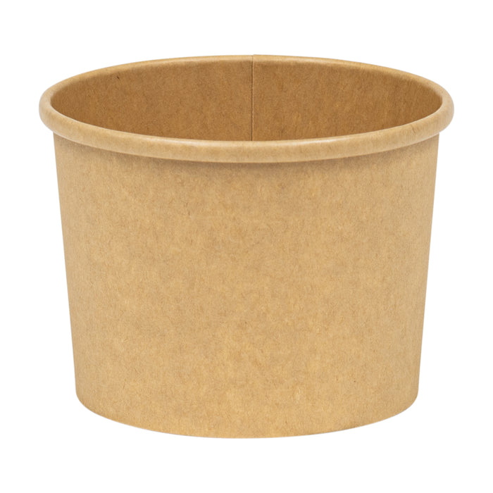 Paper Deli/Soup Container (12oz, Natural), 500 Count