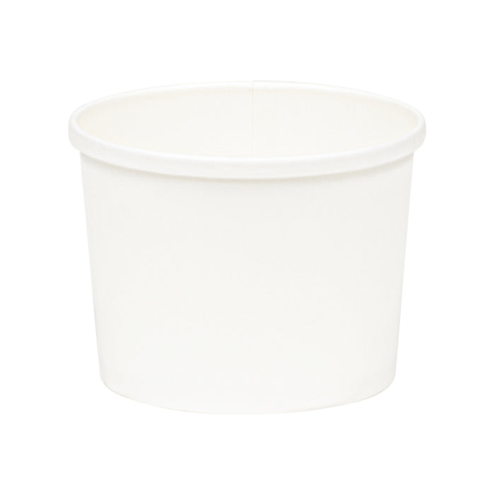 Paper Deli/Soup Container (12oz, White), 500 Count