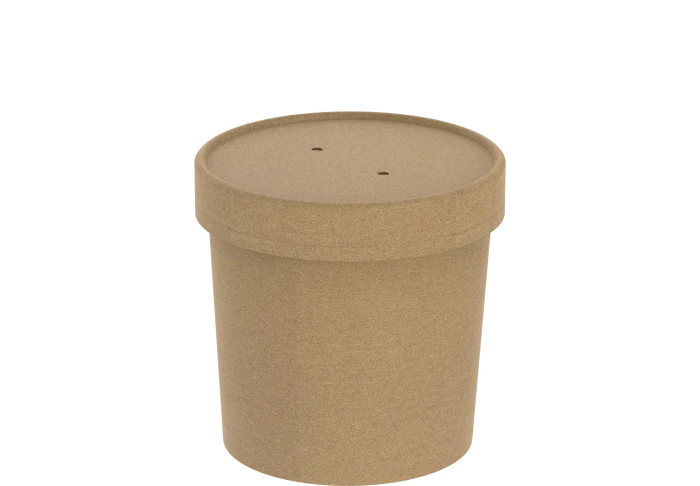 Paper Deli/Soup Container (24oz, Natural), 500 Count