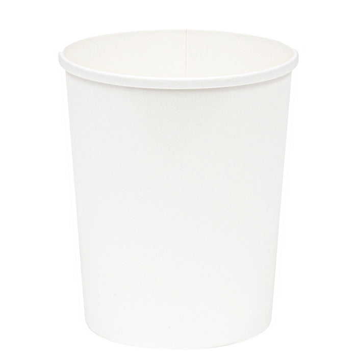 Paper Deli/Soup Container (24oz, White), 500 Count