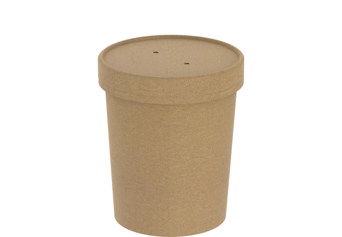 Paper Deli/Soup Container (32oz, Natural), 500 Count