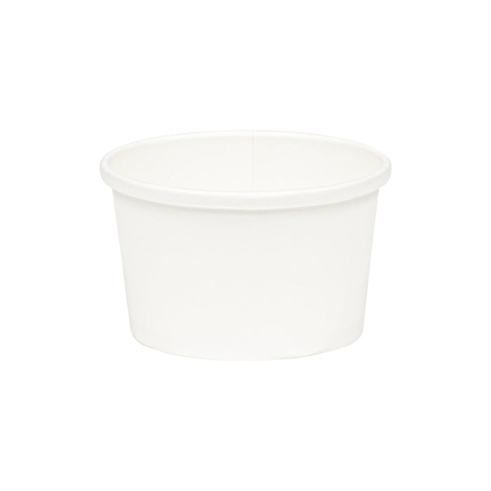Paper Deli/Soup Container (4oz, White), 1000 Count