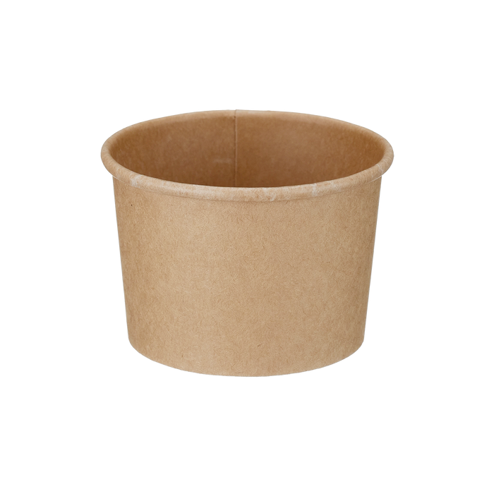Paper Deli/Soup Container (8oz, Natural), 1000 Count