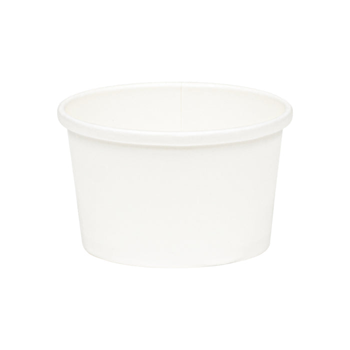 Paper Deli/Soup Container (8oz, White), 1000 Count