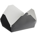 Paper Take-Out Container (Black #2, 1400mL/47oz), 200 Count