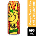 Peace Tea Mango Mood Mango Green Tea 695mL, 12 Count