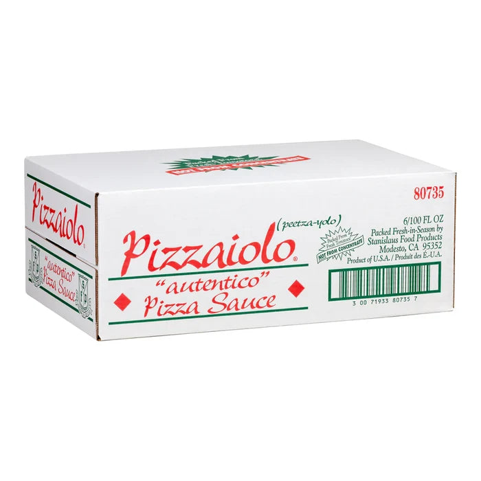 Pizzaiolo Authentic Pizza Sauce 2.84L, 6 Count