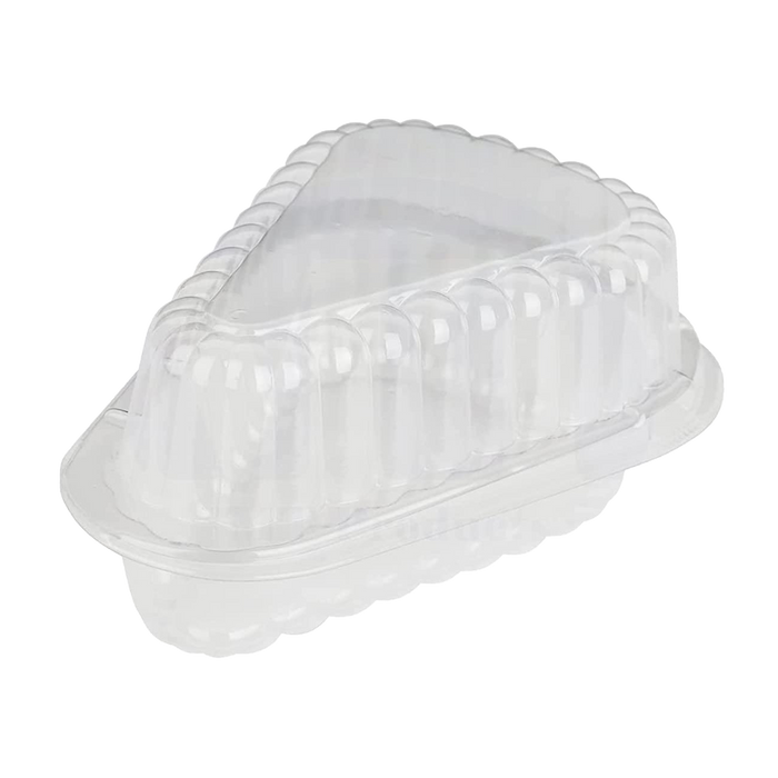Plastic Clear Slice Containers, 300 Count