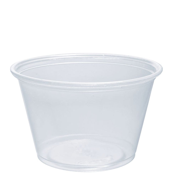 Portion Cup Clear (118mL/4oz), 2500 Count