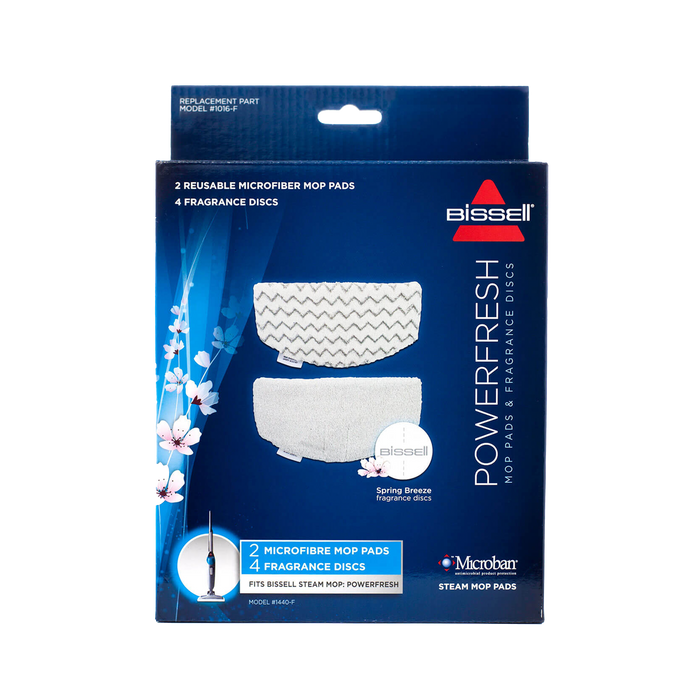 PowerFresh Steam Mop Replacement Pads & Scent Discs