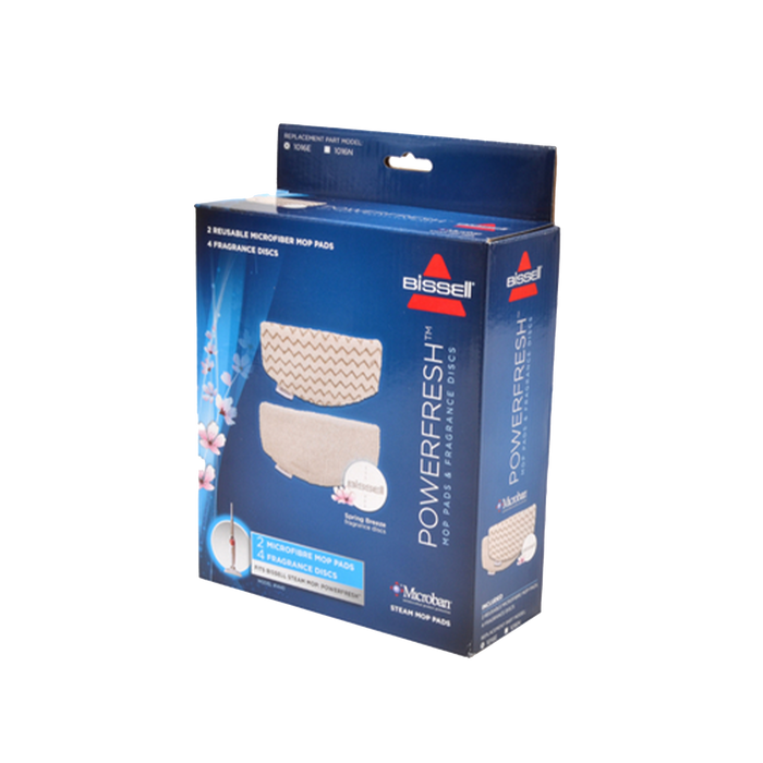 PowerFresh Steam Mop Replacement Pads & Scent Discs